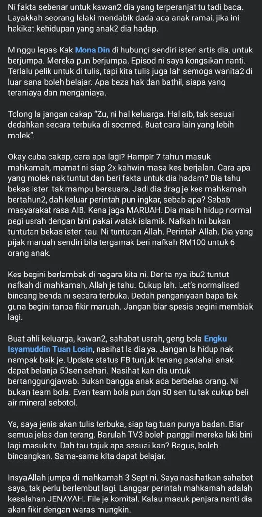 Lelaki Bangga Ada 12 Anak, Rupanya Culas Nafkah, Anak Merasa RM0.50 Sehari
