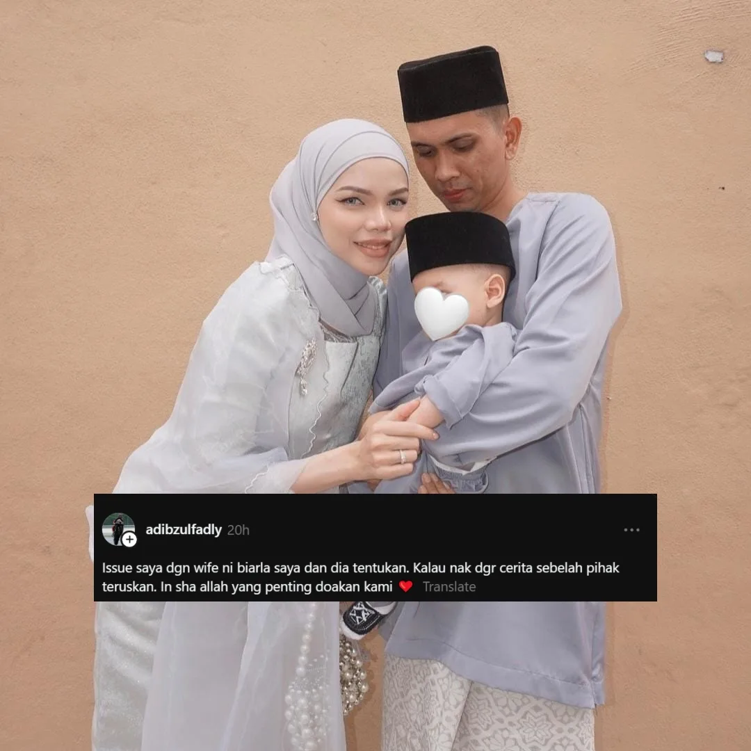 Suami Model Respon Isu Curang “Kalau Nak Dengar Cerita Sebelah Pihak, Teruskan”