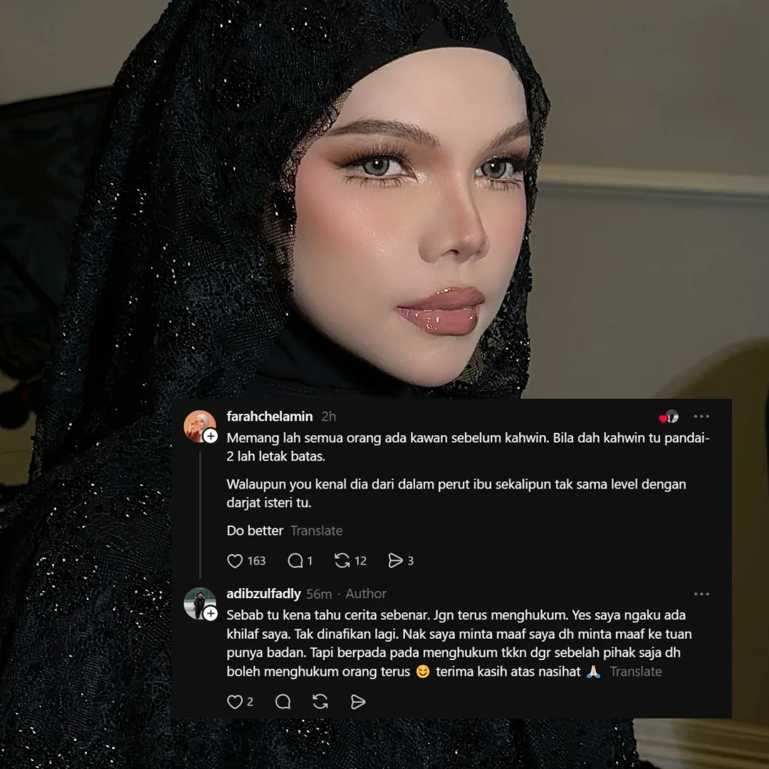 Suami Model Respon Isu Curang “Kalau Nak Dengar Cerita Sebelah Pihak, Teruskan”
