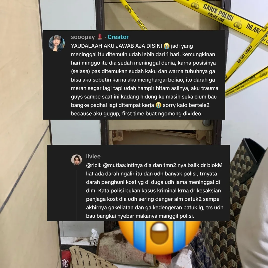 Belum 24 Jam Masuk Rumah Sewa Baru, Wanita Temui Lelehan Merah Dari Bilik Lain