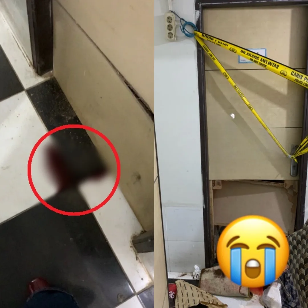 Belum 24 Jam Masuk Rumah Sewa Baru, Wanita Temui Lelehan Merah Dari Bilik Lain