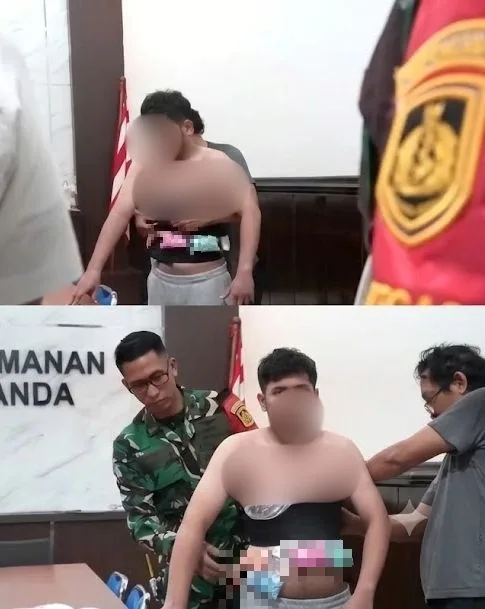 Lelaki Dari Johor Cuba Seludup ‘Barang’ Ke Indonesia, Balut Rapi Dengan Bengkung