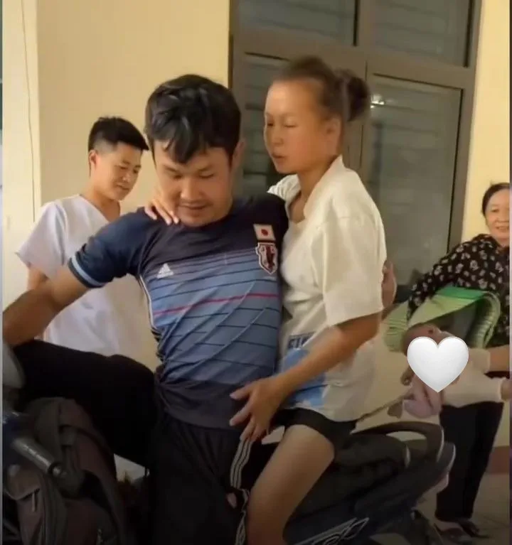 Tak Sempat Masuk Labour Room, Isteri Terberanak Secara Berdiri Atas Motosikal
