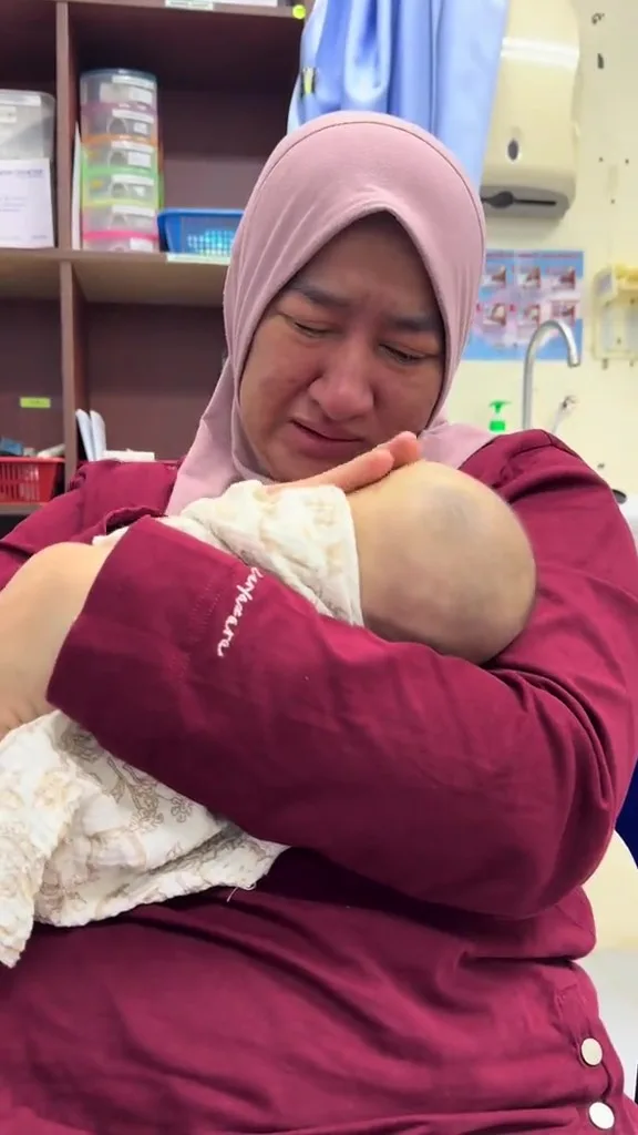 Bayi 49 Hari Tersedak Susu, Tangisan Ibu Ratapi Pemergian Zuriat Tersayang