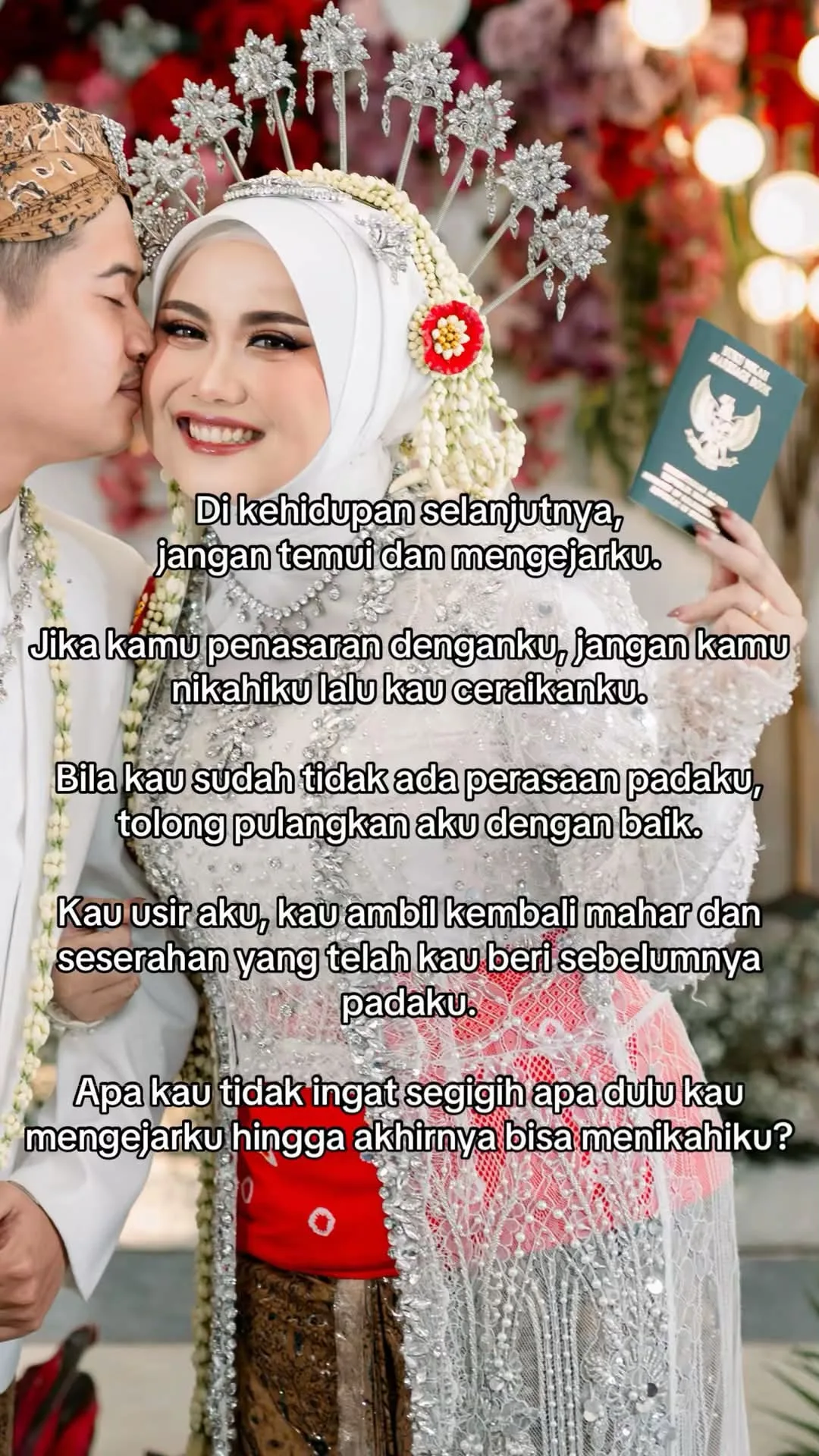 Sudah Tiada Perasaan, Lelaki Cerai Isteri Lepas Nikah 7 Hari, Hantaran Diambil