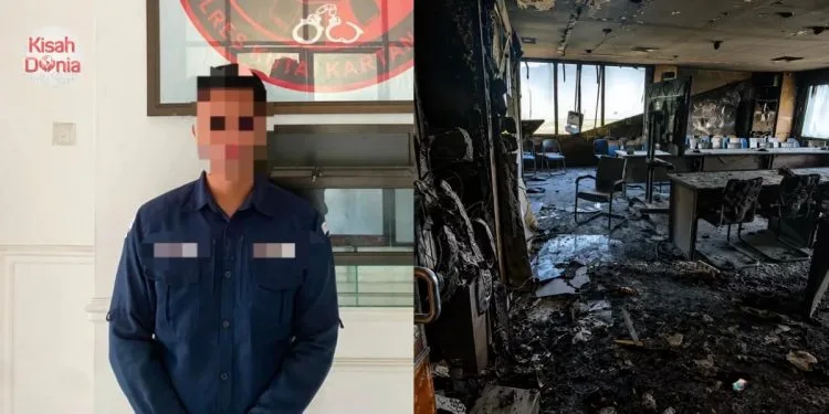 Kesal Muka Kerap Dijadikan Stiker WhatsApp, Lelaki Curah Petrol Di Tempat Kerja