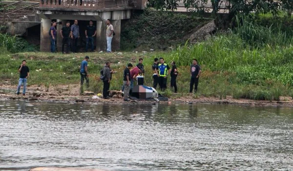 Tersangkut Air Surut Sungai Perak, Beg Baju Rupanya Berisi Tubuh Wanita Membusuk