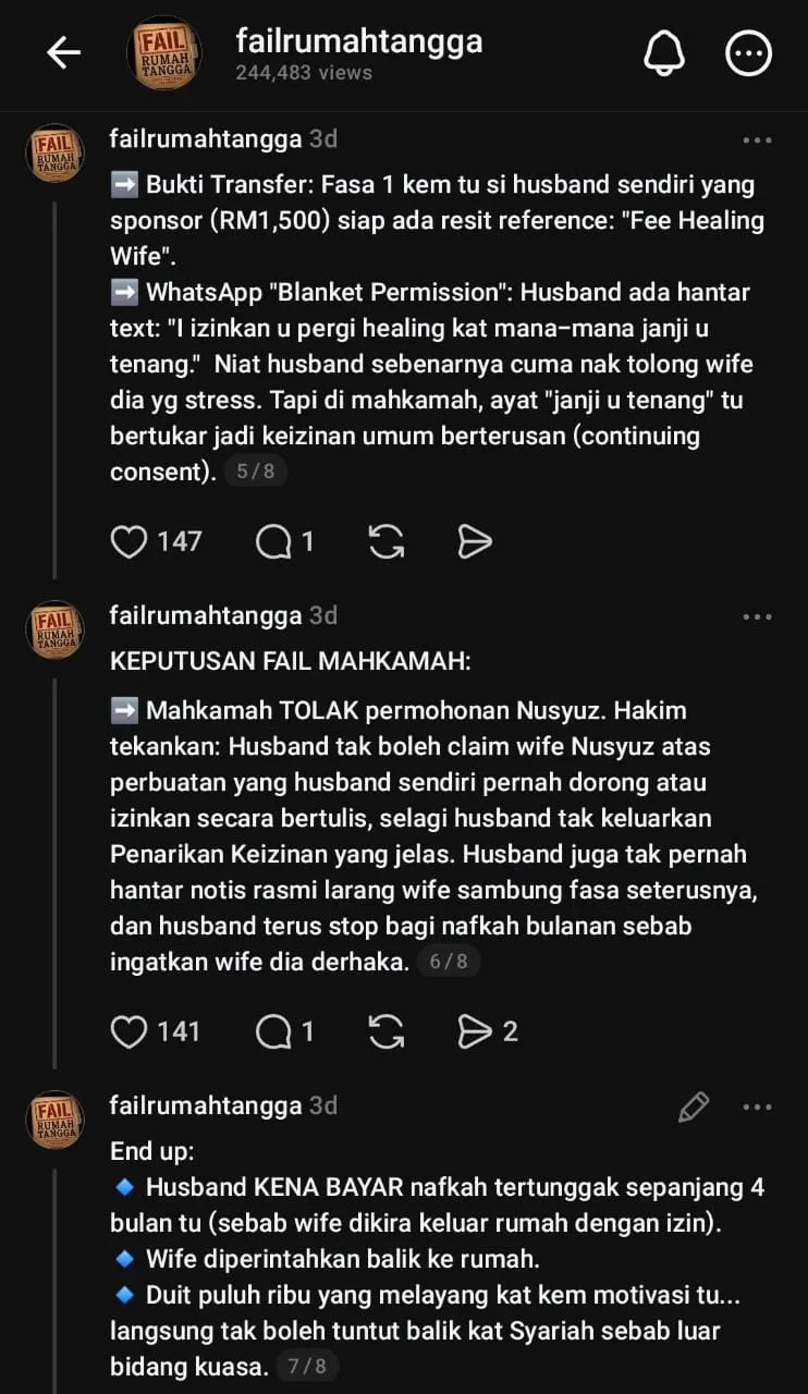 Isteri Hilang 4 Bulan Rupanya Pergi Kem Healing, Bayar RM15K “Detox Duniawi”