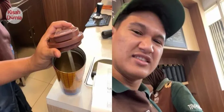 Pelanggan Bagi Tumbler Busuk & Belum Dicuci, Barista Letih Tegur Banyak Kali