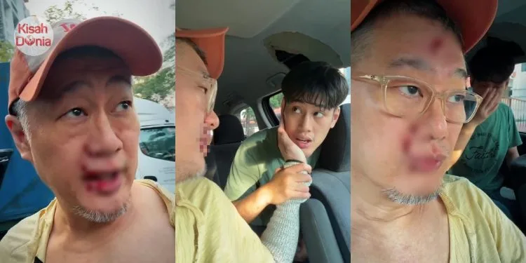 Bapa Bergelut Atas Jalan Untuk Tenangkan Adam, Orang Awam Hanya Lihat Tak Bantu