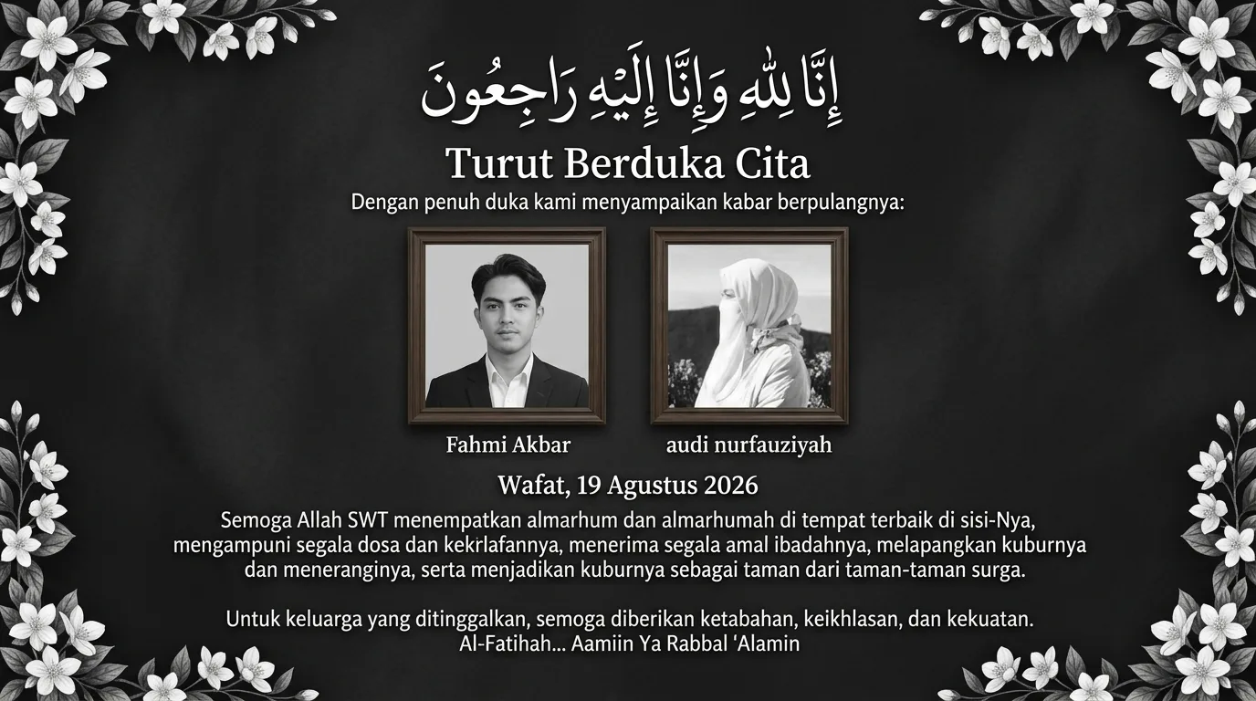 Akan Nikah 8 Hari Lagi, Bakal Pengantin Ditemui Meninggal Dunia Dalam Sujud