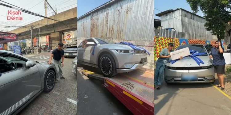 Influencer Beli Kereta EV Cash, Rosak Sana Sini, Dimarah Balik Lepas Complained